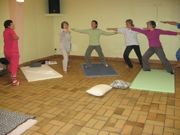 cours de yoga