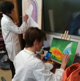 atelier cours peinture