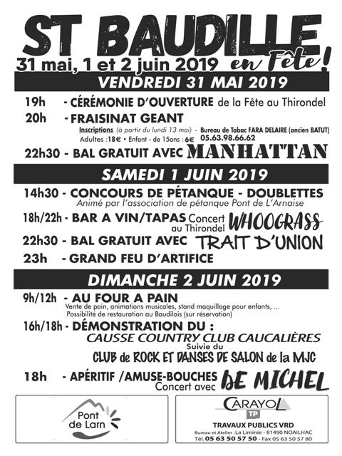 PROGRAMME FETE DE ST BAUDILLE pti